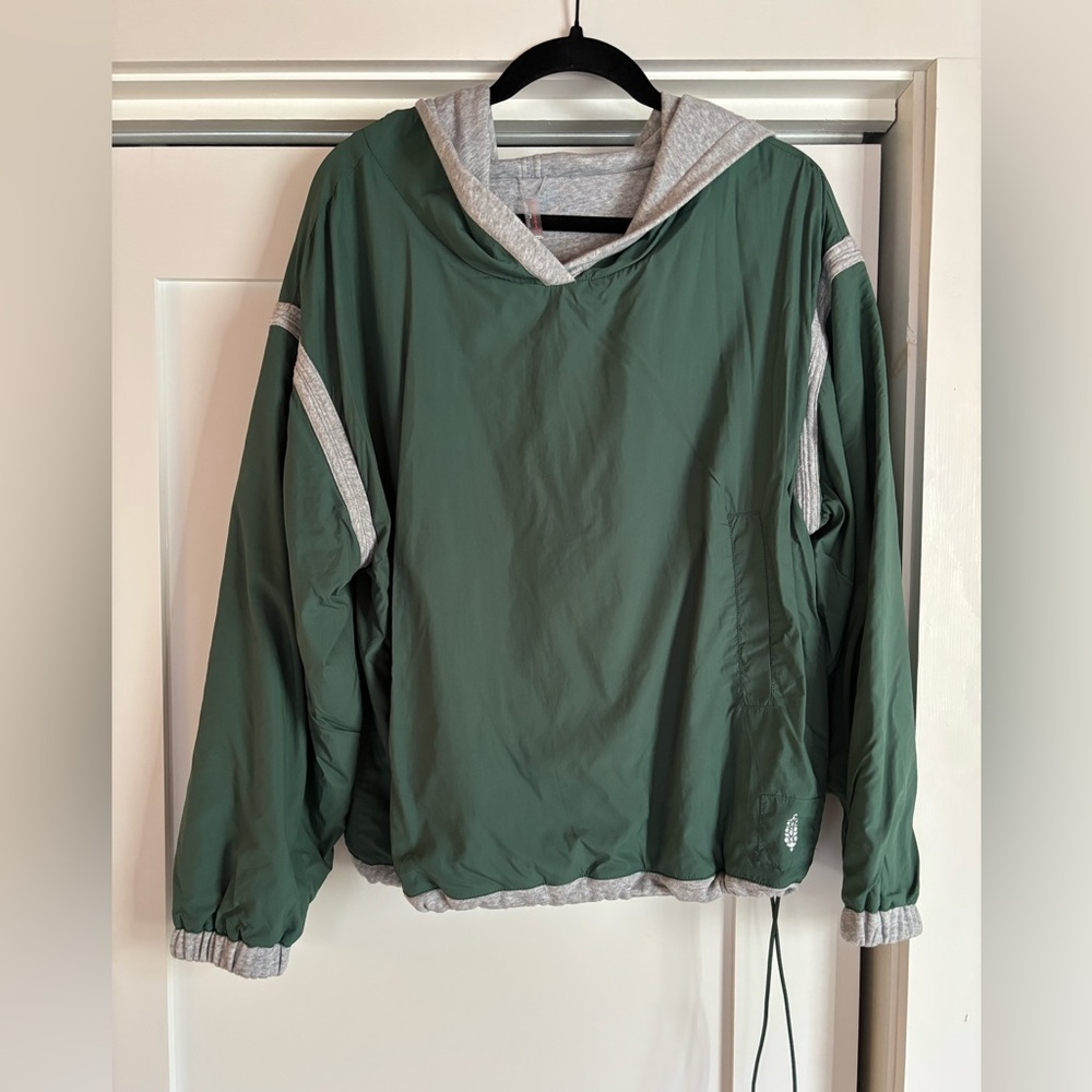 Free People - Don’t Back Down Nylon Pullover